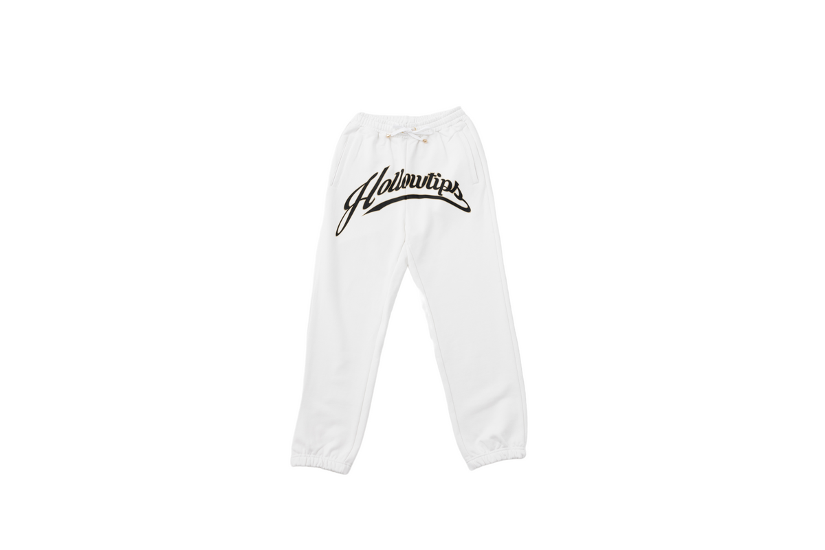 Fiorucci set Commended logo wide leg trackpants in white