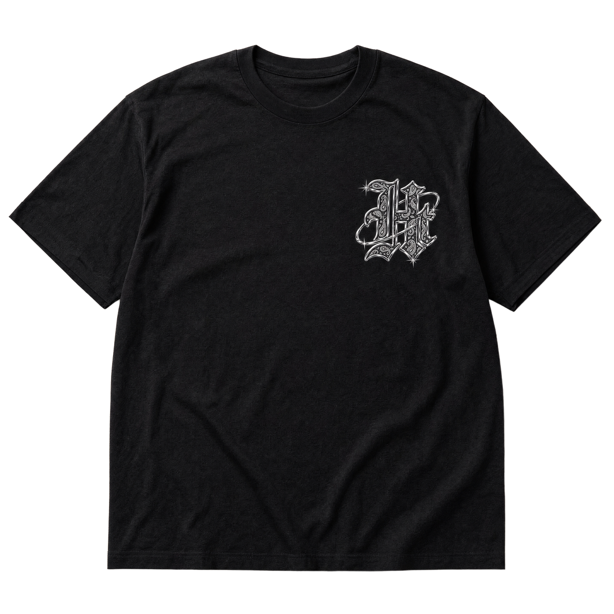 Y2K Black Tee - Front
