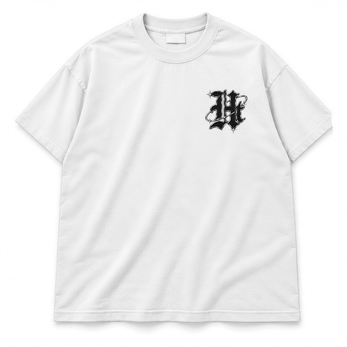 Y2K Monogram Tee White - Front