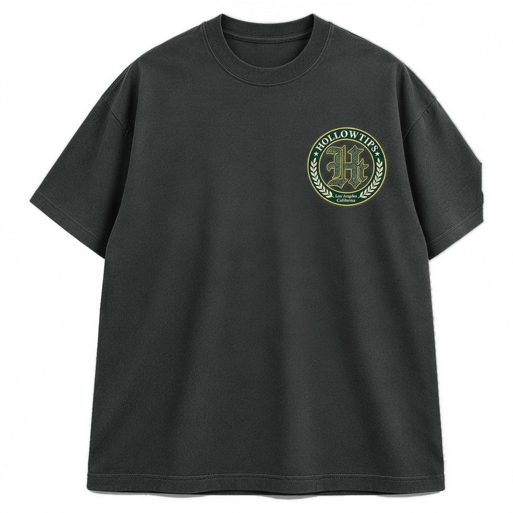 Green Crest Tee - Front