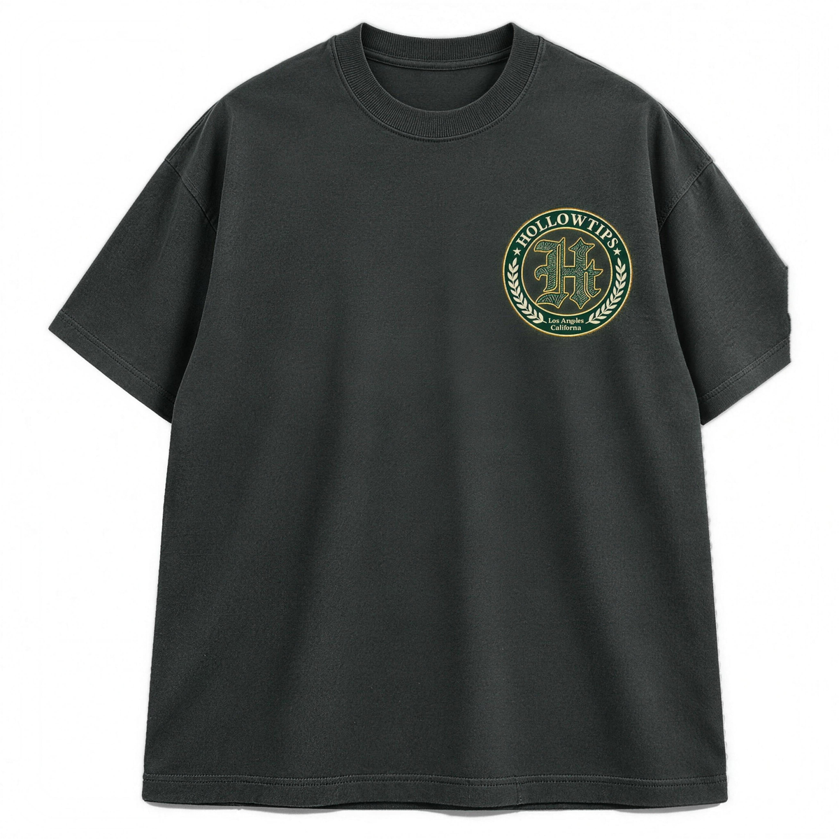 Green Crest Tee - Front