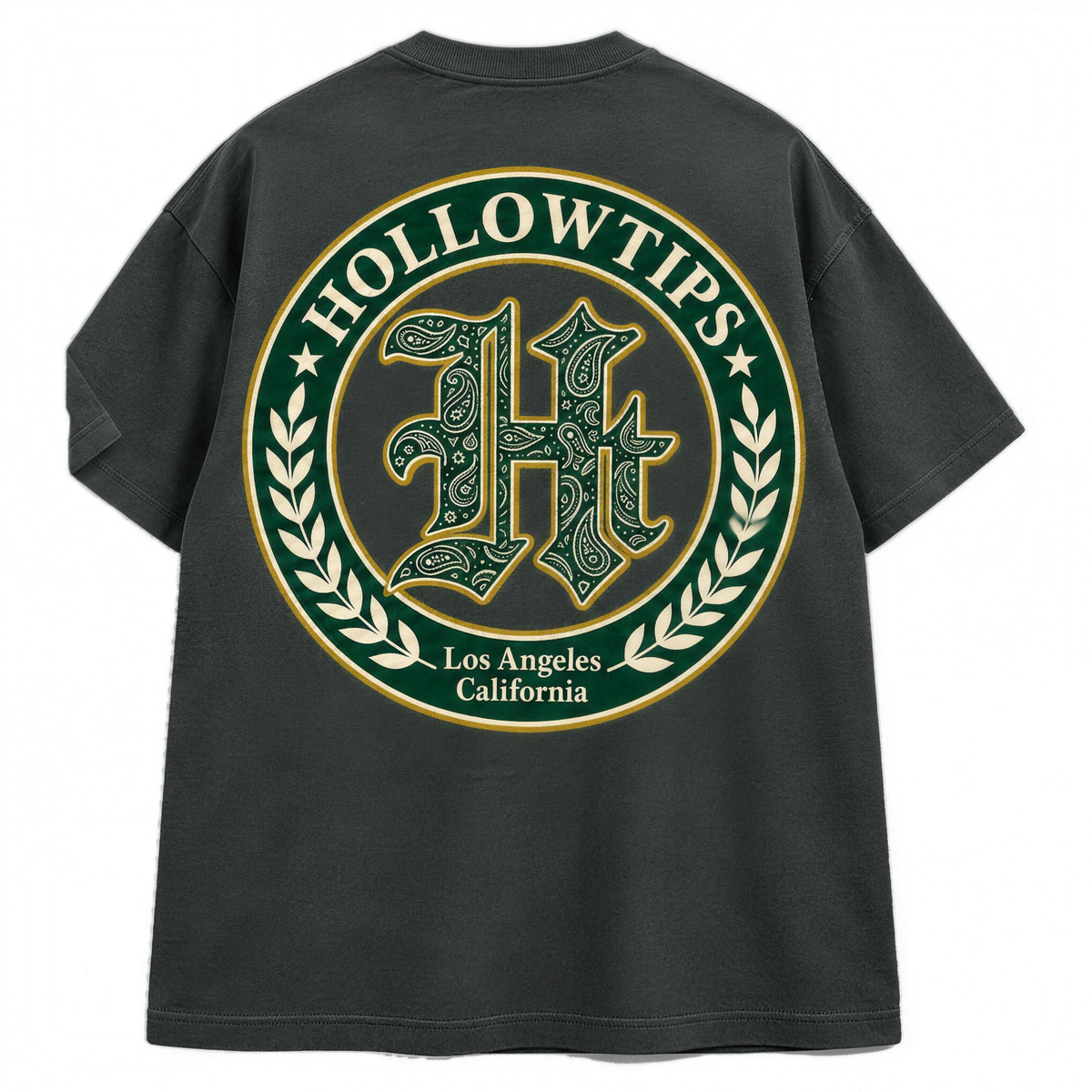 Green Crest Tee - Back