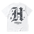 Paisley Black H Tee - Back