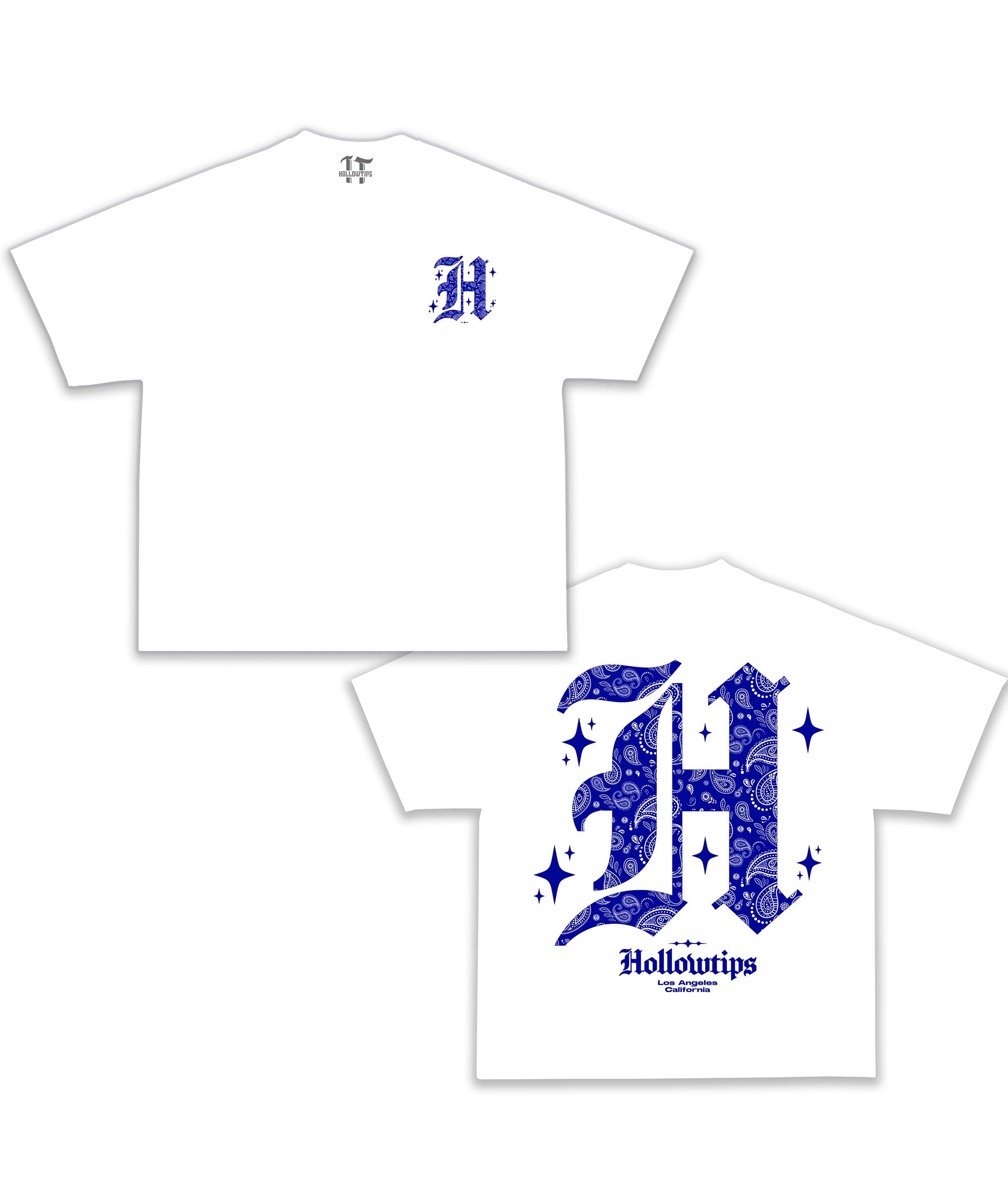 Paisley Blue H Tee
