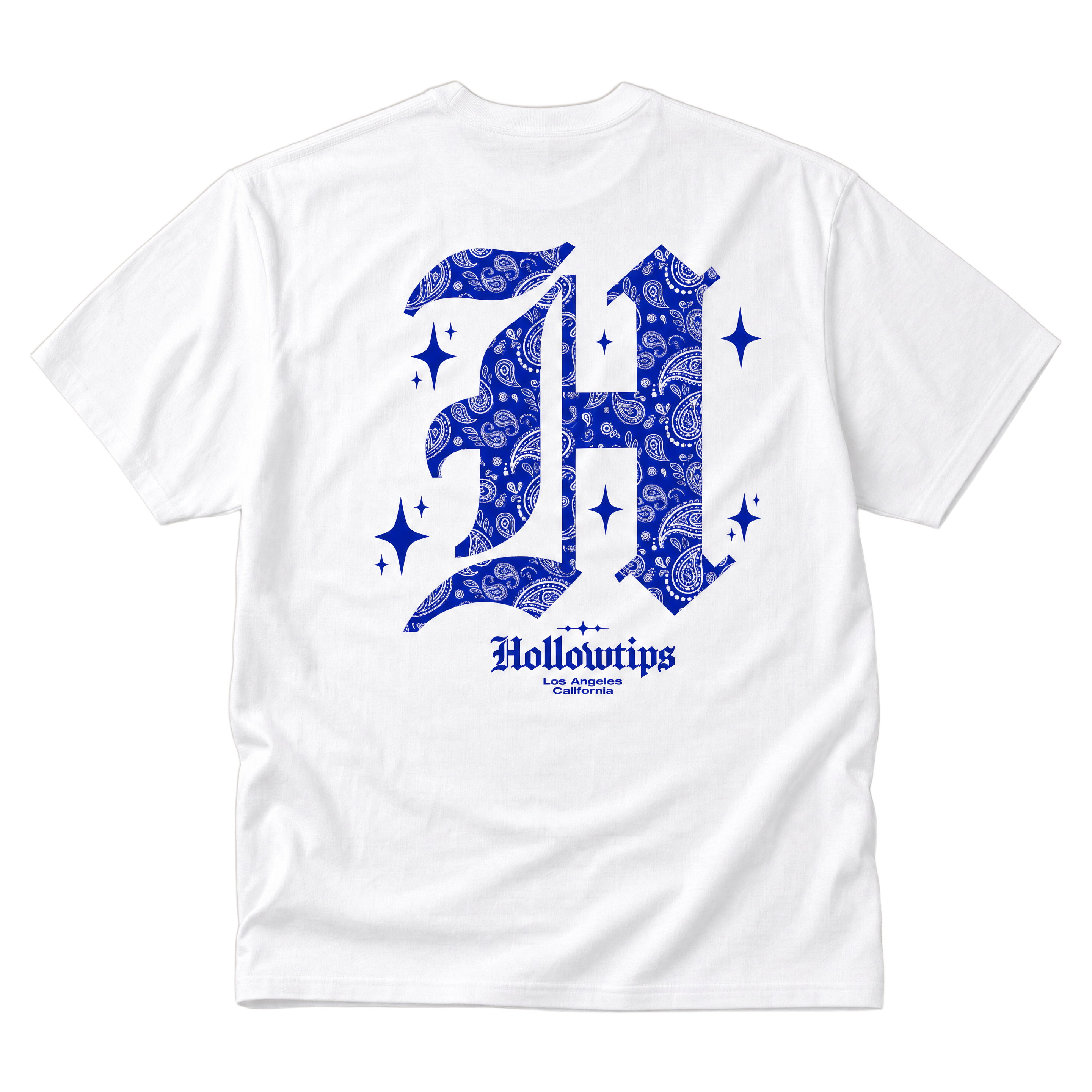 Paisley Blue H Tee - Back