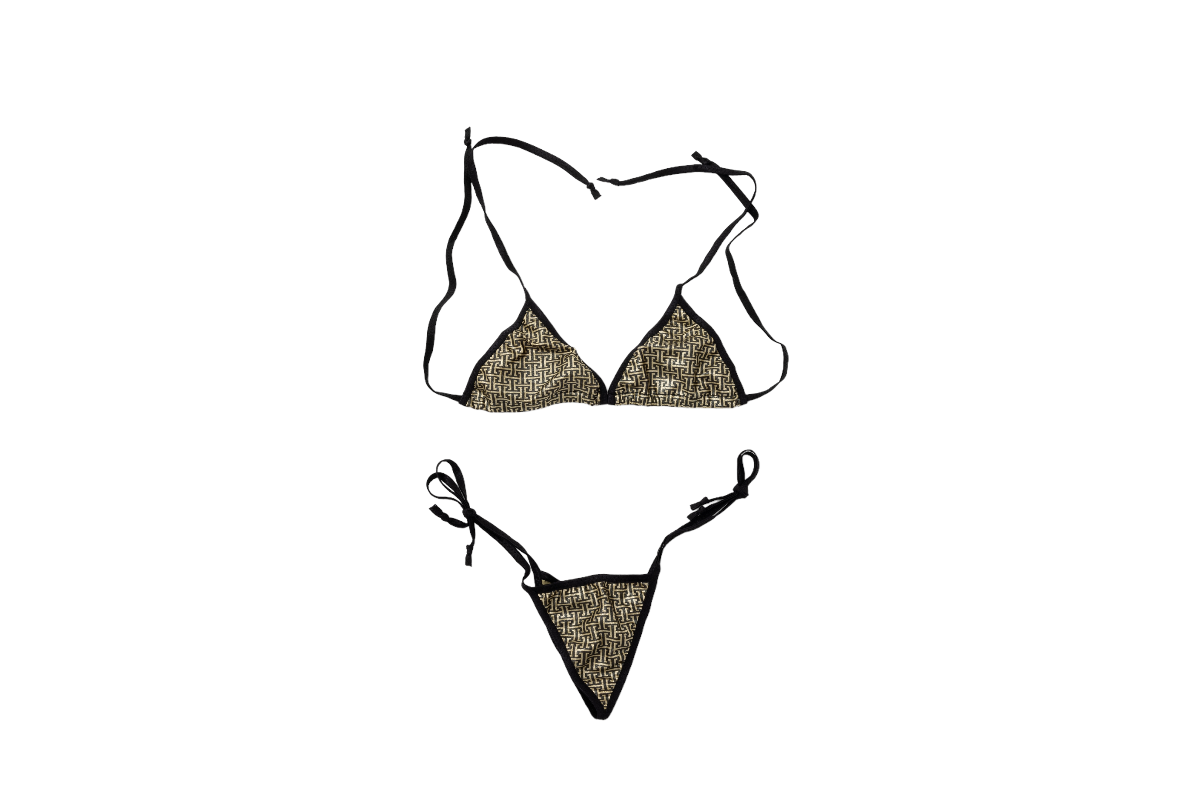 Monogram Logo Bikini