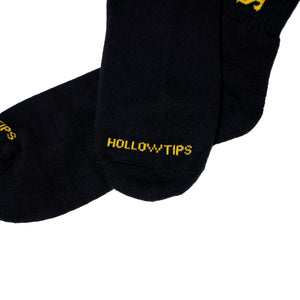 Hollowtips Script Socks (Black)